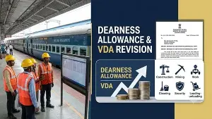 Dearness Allowance hike October 2026: Ministry of Railways revises VDA rates for contract workers; check details
