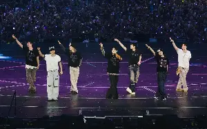 Pop superstars BTS return to the UK with a blockbuster spectacle