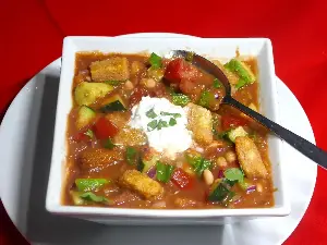 Quick Fix: Chunky gazpacho