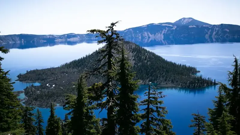 Crater Lake in Oregon's Crater Lake National Park