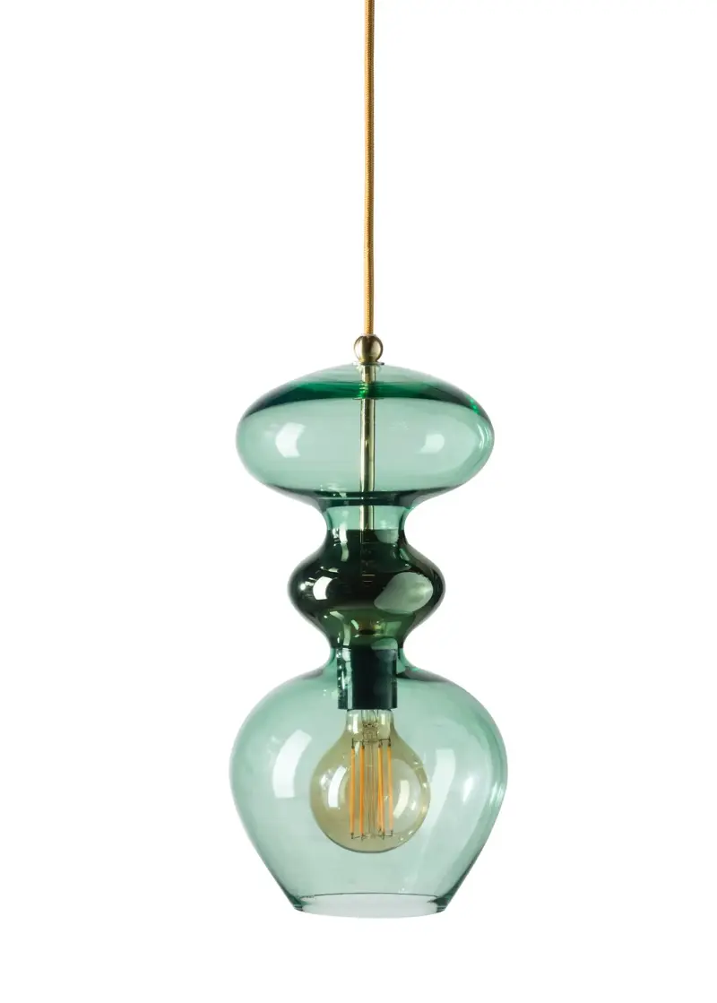 green light pendant