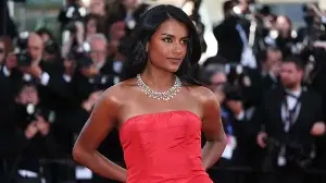 Simone Ashley at 2026 Cannes red carpet is the diamond of the season in vintage Alexander McQueen gown
