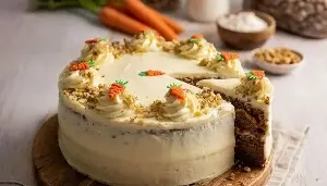 Chef Dorothy Ferreria's classic Carrot Cake