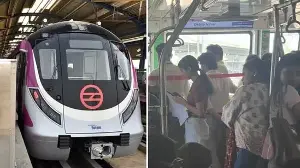 Delay on Delhi Metro's Kalkaji Mandir-Botanical Garden route; commuters stuck for over 30 minutes