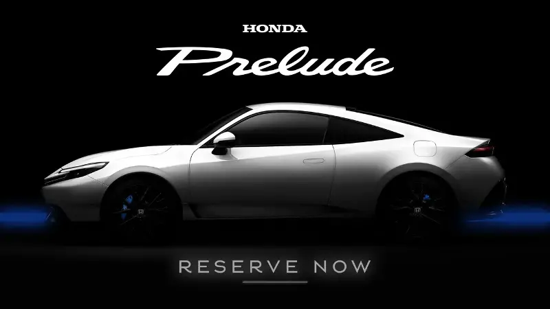 Honda Prelude Philippines reservations and pre-selling
