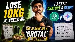 I asked ChatGPT and Gemini how to lose 10kg in 90 days. The AI gave me a ‘brutal’ blueprint