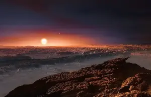 Proxima Centauri b is our closest known habitable-zone exoplanet, just over four light-years away, and it may be warm enough for liquid water if it has kept an atmosphere. But that “if” is enormous: its red-dwarf star blasts it with extreme radiation strong enough, in some models, to strip an Earth-like atmosphere away.