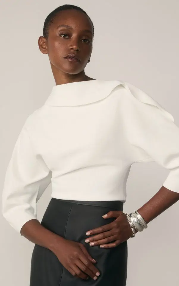 Sculpt Knit Riesi Top, £165, The Fold