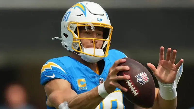 Los Angeles Chargers quarterback Justin Herbert